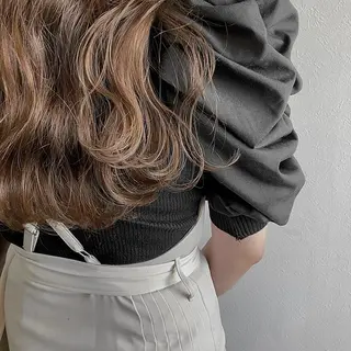 ロング カラー hair salon mtm所属・🕊mtm🫧梅田/ 定額制/透明感/艶髪のヘアスタイル