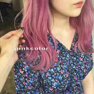 ロング カラー etore 矢場町 南沙希のヘアスタイル