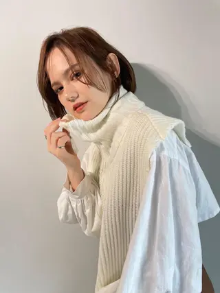 ショート カラー ヘアアレンジ キッズ マツエク・マツパ アイブロウ 透明感カラー/推しカ ラー☁️JURAのヘアスタイル