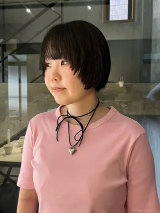 ショート NERO 眞下秋歩のヘアスタイル