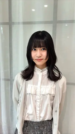 ミディアム 梅田美容室/カット /Maoのヘアスタイル