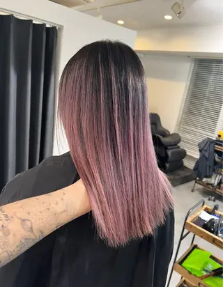 ミディアム カラー ROBIN所属・指名数No.1 /NAOYAのヘアスタイル