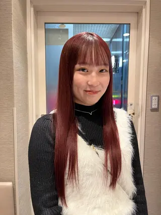 ロング カラー dogstar小林諒 レイヤー/パーマのヘアスタイル