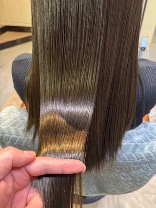 ロング カラー 新宿 / Aujua ｿﾑﾘｴ🫧森田涼介のヘアスタイル