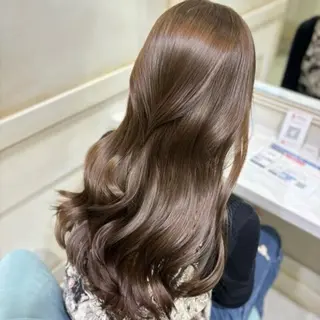 セミロング 💖ダブルカラー/ ケアカラー/レナ💖のヘアスタイル