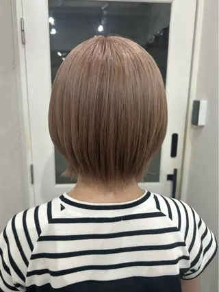 ショート 🪼モモカ/デザイン ハイトーン🪼⟡.·のヘアスタイル