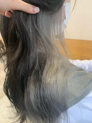 ロング カラー ハイトーン/レイヤー 💜Akaneのヘアスタイル