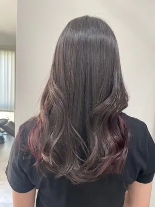 ミディアム カラー ヘアアレンジ 💝似合わせカット& カラーＵｒｕｎａ💝のヘアスタイル