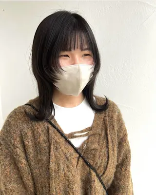 ミディアム Strawberry所属・原田 志保のヘアスタイル