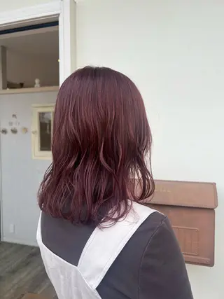セミロング 長尾ゆりの/ボブ/ ベージュ/ハイトーンのヘアスタイル