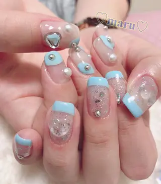 ネイル まるみ ♡のネイルデザイン