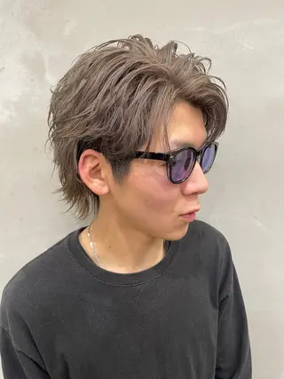 カラー メンズ 鍬塚 聖哉のヘアスタイル