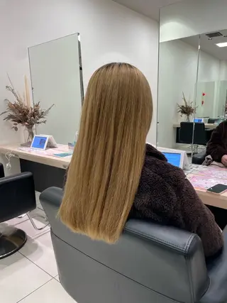 ロング クロスパーマ/うる艶 カラー/Kurumiのヘアスタイル