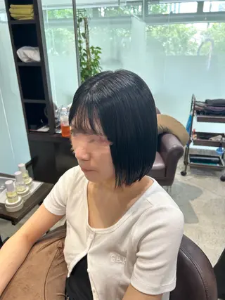 ショート カラー 坂本奈都美 🎀のヘアスタイル