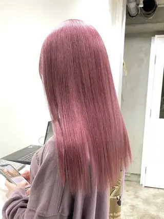 セミロング カラー 🌈艶髪ベージュ🌈 ユウトのヘアスタイル