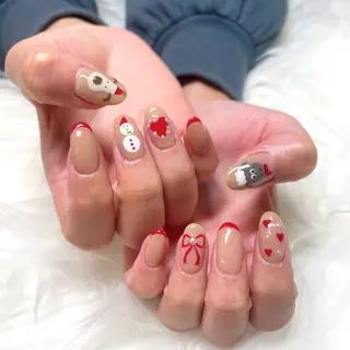 ネイル 新井 ひなののネイルデザイン