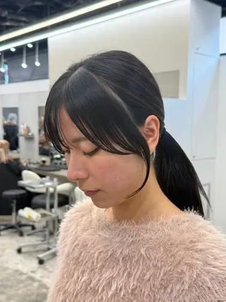 セミロング カット¥1100 / 𝙍𝙪𝙣𝙖⟡.のヘアスタイル