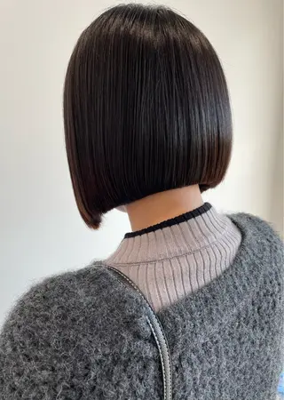 ショート scene自由が丘所属・自由が丘/メンズ/ ボブ/田丸のヘアスタイル