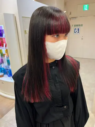 カラー kenje luscaのヘアスタイル