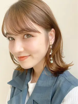 ミディアム 【似合わせショート】 お悩み解決/ショータのヘアスタイル