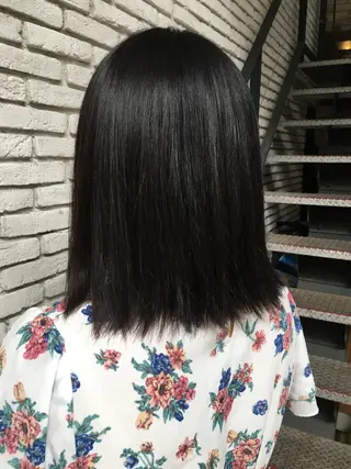 ミディアム パーマ Lapel green所属・Lapelgreen 森町 / AOIのヘアスタイル