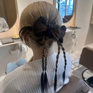 ロング ヘアアレンジ 高橋 那美のヘアスタイル