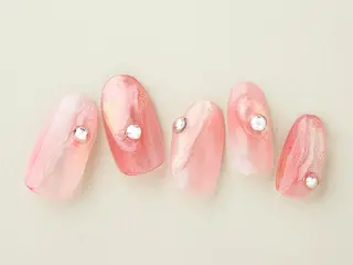 ネイル 💗🪽Tiary Nail🪽💗のネイルデザイン
