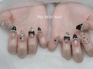 ネイル HANA 長さだしのネイルデザイン