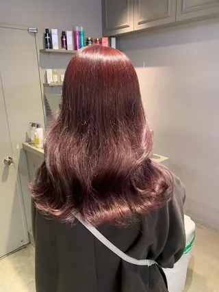 セミロング ハイトーン 横浜💞ミオのヘアスタイル