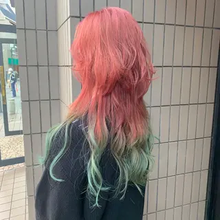 ロング カラー ヘアアレンジ 髪質改善period.所属・いしかわまい🎀 髪質改善特価サロンのヘアスタイル