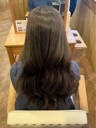 カラー 亀井寿葵  京橋 /韓国ヘア/レイヤーのヘアスタイル