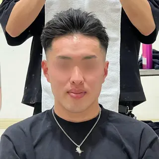 メンズ メンズ特化/勝田駅/ 佐和駅/鈴木輝瑠/のヘアスタイル