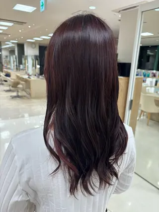 カラー 🎀暖色カラー/透明 感カラー/ひな🎀のヘアスタイル