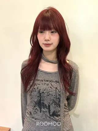 ロング カラー レイヤーカット/ ボブ/EMIRI🍀のヘアスタイル