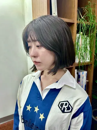 ショート カラー bAteAu所属・💎透明感カラー💎 bAteAu あまねのヘアスタイル