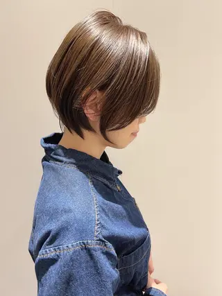 ショート カラー LA KING GINZA TOKYO所属・🧡ショートの達人 🧡SHOのヘアスタイル