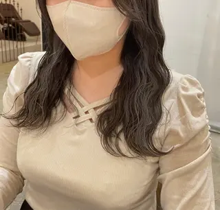 セミロング バレイヤージュモデル 小林匠❤️‍🔥のヘアスタイル