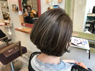 ショート カラー メンズ指名多数!! SiLO 田島のヘアスタイル