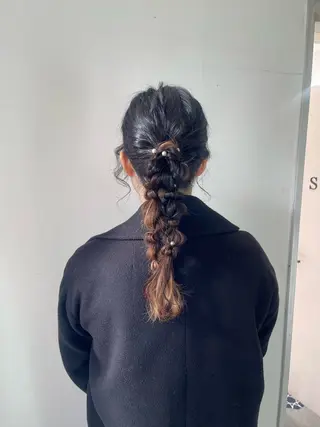 ロング 羽エクステ/シール エクステ/横浜駅5分のヘアスタイル