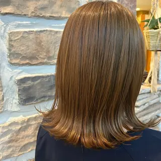 ミディアム Oggi所属・田仲 彩乃のヘアスタイル