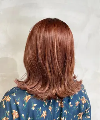 セミロング カラー 艶髪/髪質改善/ MONSO山本のヘアスタイル