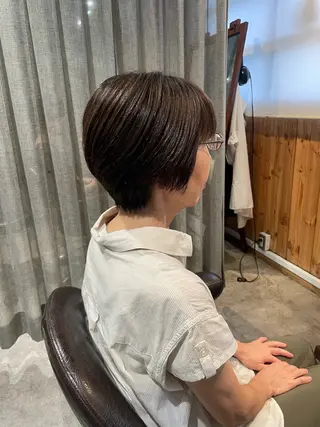 ショート カラー 髪質改善/Bloss om🌷高橋沙衣のヘアスタイル
