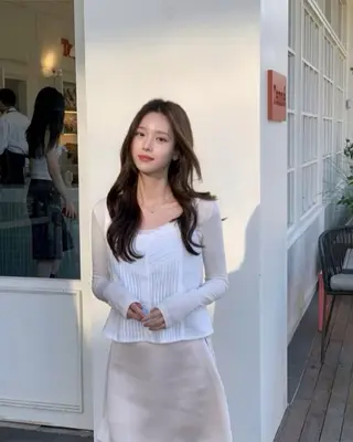 ロング カラー 莉乃/縮毛矯正/髪質 改善/艶カラーのヘアスタイル