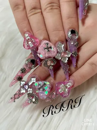 ネイル riri オーナーのネイルデザイン