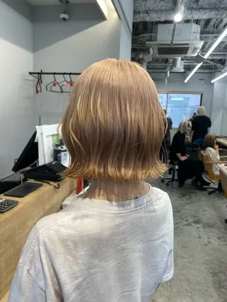 ミディアム カラー 🐾Libero🐾 柏　KONOMIのヘアスタイル