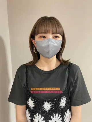 ロング カラー ヘアアレンジ 松井那津子 /ハイライトブリーチのヘアスタイル