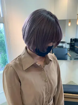 ショート カラー 船津武俊 フナツタケトシのヘアスタイル