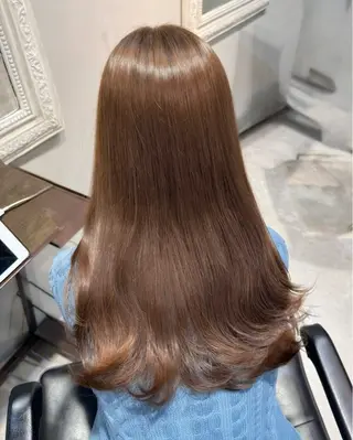 ロング 🤍透明感カラー🤍 ソメヤナナのヘアスタイル