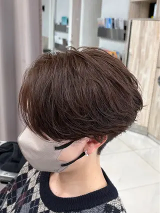 ショート パーマ メンズ GRANDEUR ryuのヘアスタイル