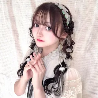 ロング ヘアアレンジ 【ディレクター 🧸🤍田澤 唯那】のヘアスタイル